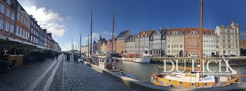 Cảng biển Nyhavn ở Copenhagen